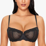 Ramona Underwire Balconette Lace Bra | B-F Cup