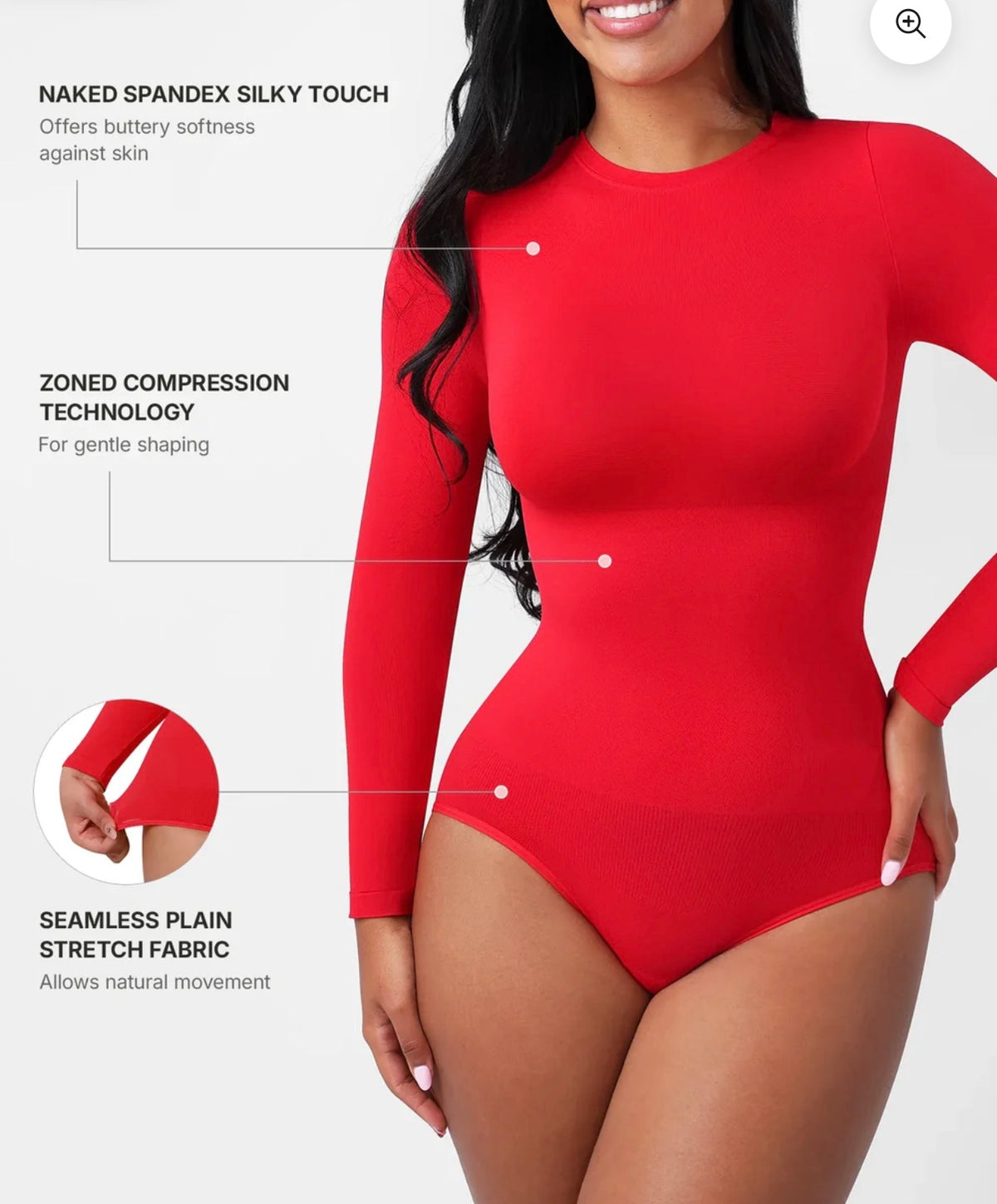 Viral “Tummy Tuck” Seamless Ultra-Soft BodySuit