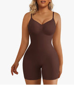 CurveMaster® Tummy Control Seamless Mid Thigh Bodysuit