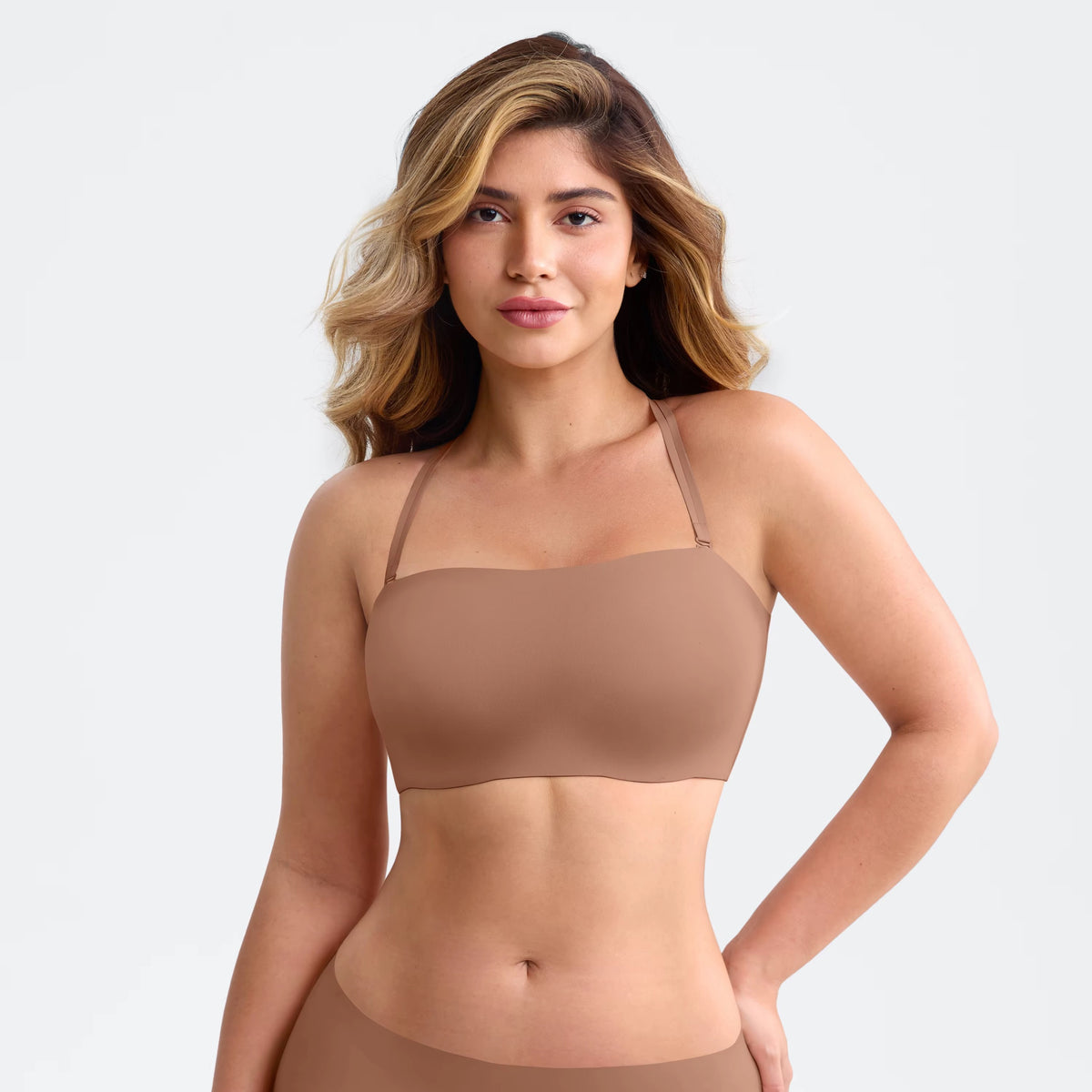 Kimberly Bandeau Bra-Detachable Straps | B-F Cup