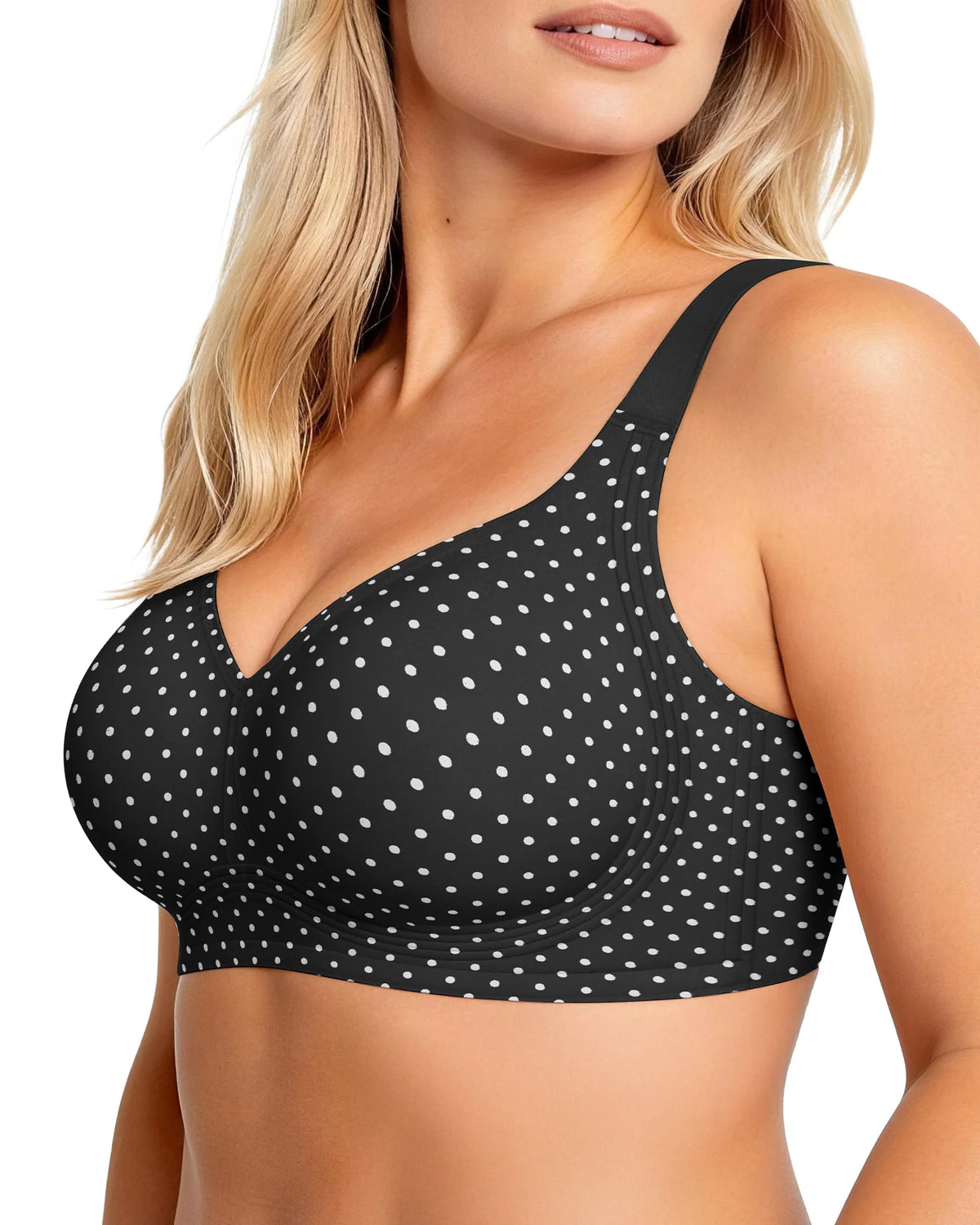 Nylah Everyday Wireless Full Coverage Support Bra | A-K Cup