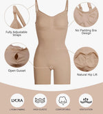 CurveMaster® Tummy Control Seamless Mid Thigh Bodysuit