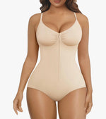Flexifit® Tummy Control Seamless Zip-Up Short Bodysuit