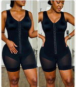 DreamShaper® Full Body Hooked Faja Bodysuit with Zipper Crotch